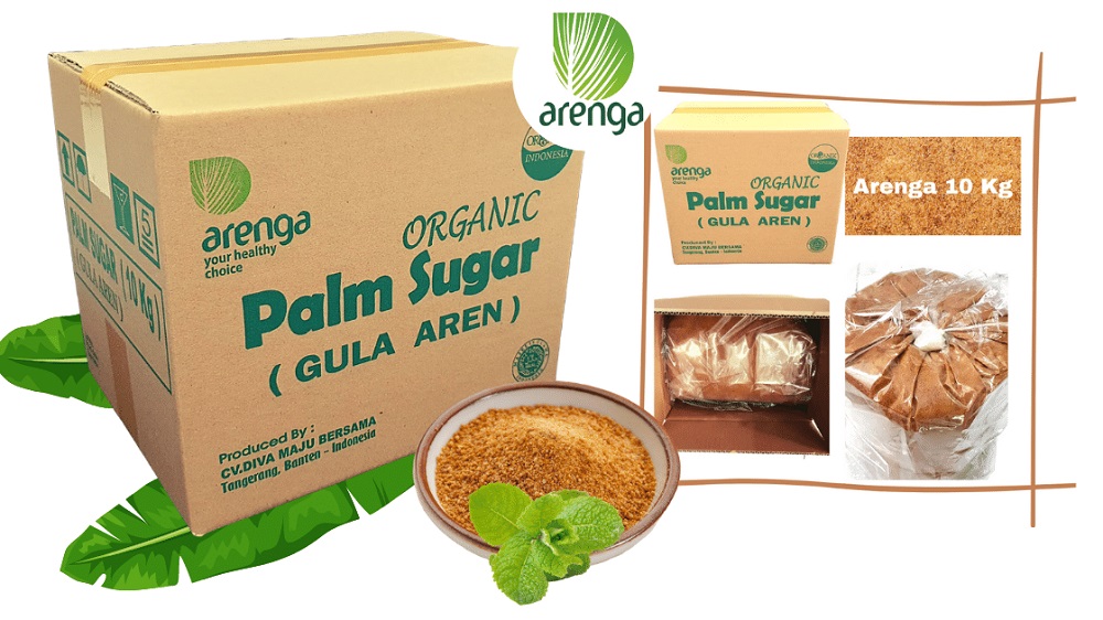 Arenga Palm Sugar Kemasan 10 kg Brown Sugar Indonesia